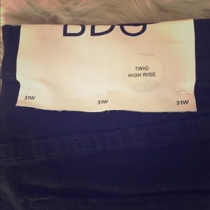 Urban Outfitters BDG 31W Twig High Rise Jeans.